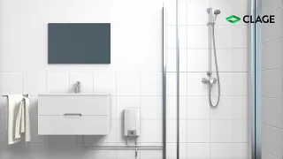 CEX 9 – Installation du chauffe-eau instantané (230 V) avec une douche et un lavabo