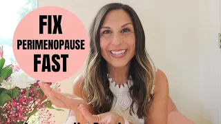 Fix Perimenopause Symptoms with Post-Menopausal Hormone Replacement Therapy