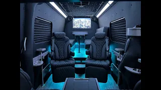 MK84 - Black VIP Maybach Sprinter with Bed