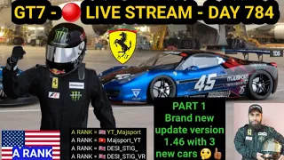 GT7 Day 784 PART 1 (USA Day 109) - LIVE GAMEPLAY - Cockpit Cam - TCS OFF - v1.46