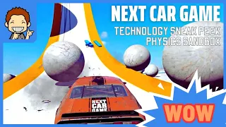 Next Car Game Technology Sneak Peek 2.0 PHYSICS SANDBOX