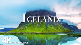 ICELAND 4K - Scenic Relaxation Film With Calming Cinematic Music - Wonderful Nature