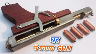 My New Homemade Single Shot Pistol using bamboo stick | How to make gun at home Part-2