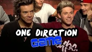 One Direction Raps - Most Likely To Game - This Is Us Junket Exclusive