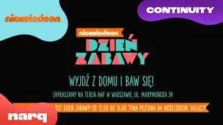 Nickelodeon Poland - Day Of Play Continuity (August 25th, 2018)