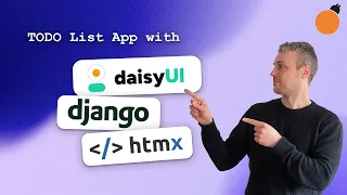 Django, HTMX and DaisyUI Components - Building a To-Do List App