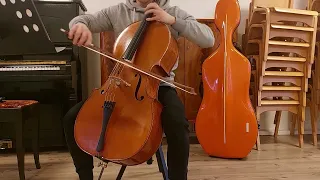 1 year 8 months cello progression. Élégie - Fauré.