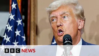 Republican debate: Donald Trump misses debate as rival candidates clash - BBC News
