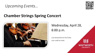 Chamber Strings Spring Concert