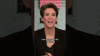 Maddow on Trump's 'mission' to win the election