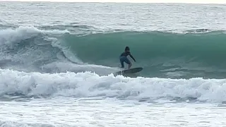 Storm surf BIG Monsoon Thailand 4K