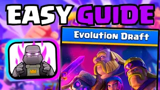 How To Beat Evolution Draft Challenge In Clash Royale - COMPLETE GUIDE