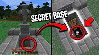 We found a TERRIFYING SECRET Under this HIDDEN MINECRAFT GRAVE... (Scary Minecraft Video)