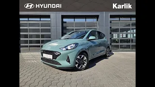 Nowy Hyundai I10 2023 facelift Modern Winter 15" alufelgi w lakierze Mangrove Green