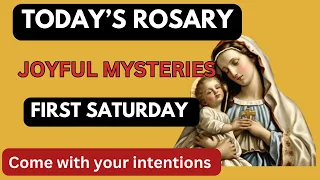 FIRST SATURDAY ROSARY🙏 |Today’s rosary 1 JUNE 2024| Virtual Rosary-Daily Rosary Prayer 📿