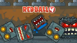 Red Ball 4 - Boss 2 Vs All Boss 5 in All Maps Battle | Red Ball 4 Gameplay