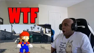 Grand Theft Mario - If Mario was in...GTA V REACTION!!