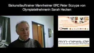 Mannheim - Eiskunstlauf-Meistertrainer von Sarah Hecken Peter Sczypa zu Olympia 2010