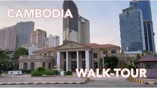 [25/Mar/2021] Walking-tour Phnom Penh of Cambodia 🇰🇭