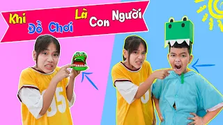 Khi Đồ Chơi Biến Thành Con Người ♥ Min Min TV Minh Khoa