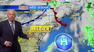 Mild for now, but breezy days ahead: Harvey's Forecast