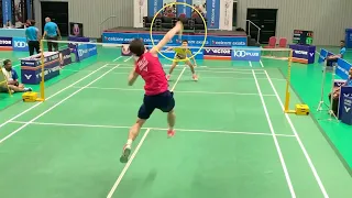 20year old Lee Zii Jia. The fastest forearm rotation. The master of the wrist smashing.