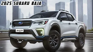 NEW 2025 Subaru Baja Official Reveal - FIRST LOOK!