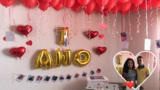 FIZ UMA SURPRESA PARA O MEU NAMORADO! *1 ano de namoro*😍 |Mikaely Vitória