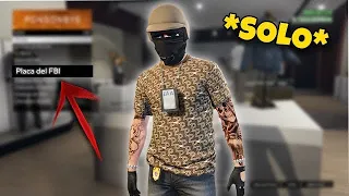 NUEVO COMO TENER PLACA ¡FBI! SIN AYUDA EN MENOS DE 1 MINUTO GTA 5 ONLINE #gta #gta5