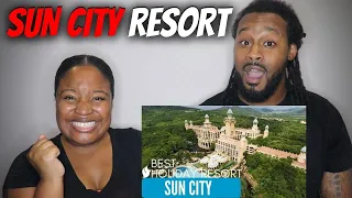 🇿🇦 American Couple Reacts "BEST HOLIDAY RESORT IN SOUTH AFRICA! - Sun City South Africa"