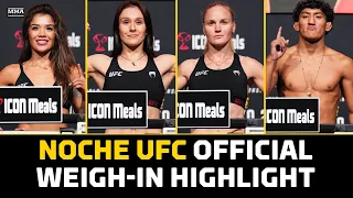 Noche UFC: Grasso vs. Shevchenko 2 Official Weigh-In | MMA Fighting