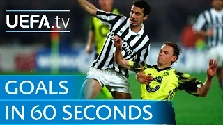 Juventus v Dortmund: Goals in 60 Seconds