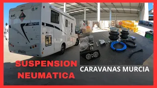 👌 Suspensión neumática mclouis mc4  montada en Caravanas Murcia