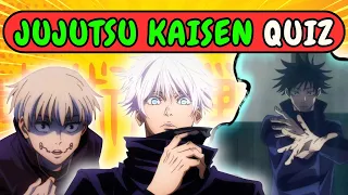 JUJUTSU KAISEN QUIZ 😈 Guess the Character by its Technique🔥 Anime Quiz