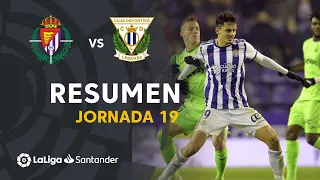 Highlights Real Valladolid vs CD Leganés (2-2)