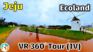 A Rainy Day at Ecoland, Jeju Island in  VR  360° (Part 4) [6K]