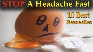 STOP A Headache Fast Without Dangerous Meds (10 Quick Simple Self-Remedies) - Dr. Alan Mandell, D.C.