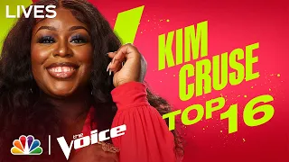 Kim Cruse Performs Aretha Franklin's "I Never Loved a Man" | NBC's The Voice Top 16 2022