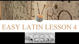 Easy Latin Lesson #4 | Learn Latin Fast with Easy Lessons | Latin Lessons for Beginners | Latin 101
