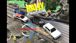 Rally Revolution EP3: Pit-Stop. Top Driver Italian Diecast Racing 1:64