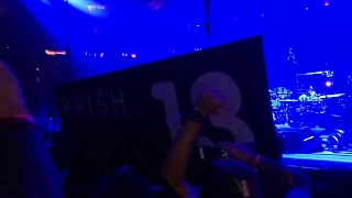 Phish 8/6/17 Baker's Dozen banner unveiled at MSG