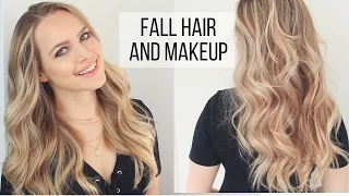My Fall Hair and Makeup Routine