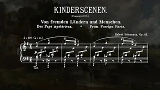 I. Von fremden Ländern und Menschen (Kinderszenen) Op. 15 - Robert Schumann | Sheet music