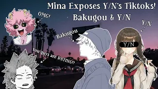 Bhna Texts || Mina Exposes Y/n's Tiktoks! || Bakugou & Y/n || [Cussing!]