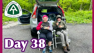 Appalachian Trail Adventure 2024 Day 38 More Trail Magic, Rain & Mud