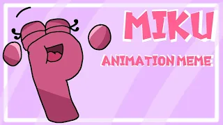 Miku animation meme (Ft. Polly P)| Alphabet lore (Flipaclip)