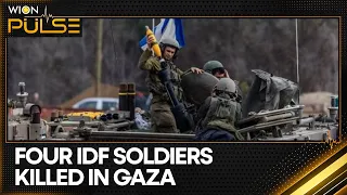 Israel-Hamas War: Four Israeli soldiers killed in North Gaza, tanks advances into Rafah | WION Pulse