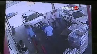 Carjacking crash caught on tape