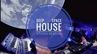 Deep Space House Synthesizer Studio Jam with [Ableton] [Moog Little Phatty] [Roland Juno 6]