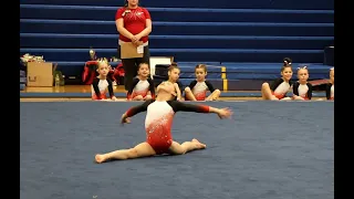 Level 3 floor routine, 1st place 9.225